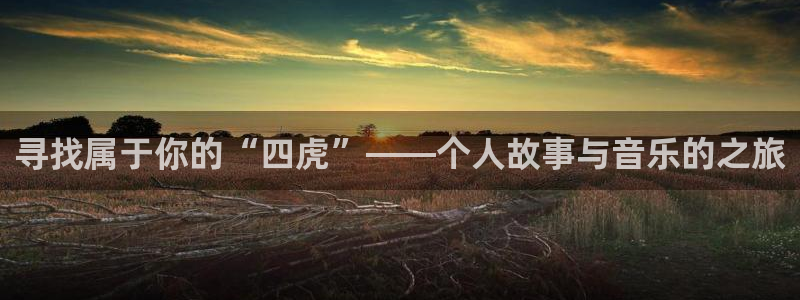 狗子28账号注册登录入口：寻找属于你的“四虎”——个人故事与音乐的之旅